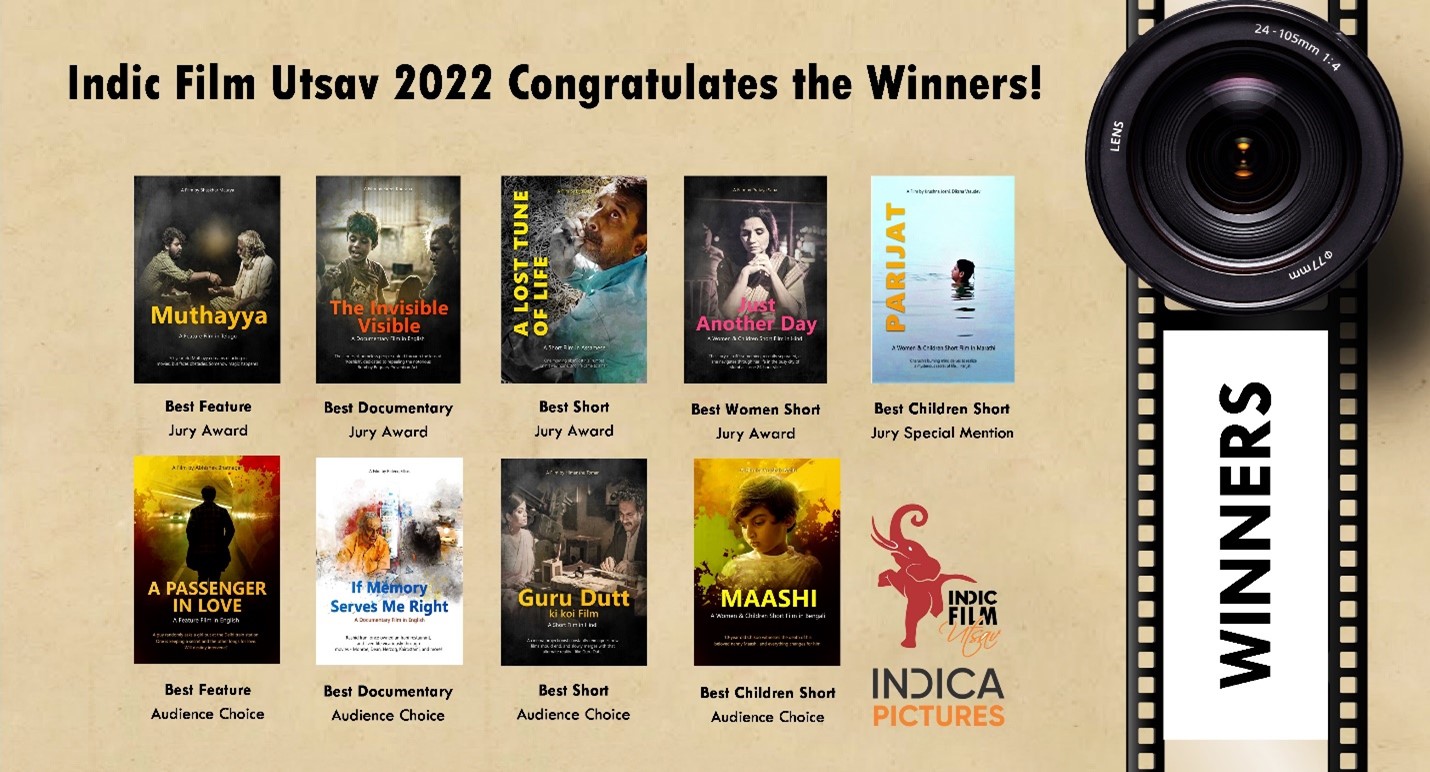 Jury and Audience Choice Awards: Indic Film Utsav 2022